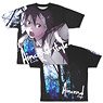 Sword Art Online Alicization Kirito Ander Word Ver. Double Sided Full Graphic T-Shirt S (Anime Toy)