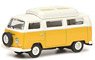 VW T2a キャンパー イエロー/ホワイト (ミニカー)