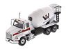 Western Star 4700 SF Concrete Mixer Truck White (Diecast Car)