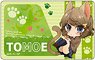 Rascal Does Not Dream of Bunny Girl Senpai Kurukoro IC Card Sticker Tomoe Koga (Anime Toy)