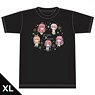 五等分の花嫁 Tシャツ[デフォルメキャラ] XLサイズ (キャラクターグッズ)