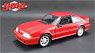 1993 Ford Mustang Cobra - Red with Black Interior (ミニカー)