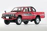 TLV-N43-26a Datsun King Cab 4WD (Red) (Diecast Car)