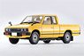 TLV-N43-27a Datsun King Cab 4WD (Yellow) (Diecast Car)