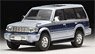 TLV-N189b Pajero Super Exceed Z (Silver/Blue) (Diecast Car)