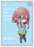 TV Animation [The Quintessential Quintuplets] Synthetic Leather Pass Case Miku Nakano Deformed Ver. (Anime Toy)