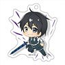 Sword Art Online Alicization Pop-up Character Die-cut Acrylic Key Ring Kirito (Anime Toy)