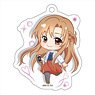 Sword Art Online Alicization Pop-up Character Die-cut Acrylic Key Ring Asuna (Anime Toy)