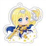 Sword Art Online Alicization Pop-up Character Die-cut Acrylic Key Ring Alice (Integrity Knight) (Anime Toy)