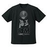 Re: Life in a Different World from Zero Rem Dry T-Shirt Black M (Anime Toy)