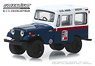 1974 Jeep DJ-5 U.S. Mail Civil Defense `Don`t tie up mail service use ZIP CODE` (ミニカー)