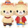 [One Piece] with Cat (Set of 6) (Anime Toy)