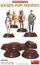 Bases for Figures (6 Pieces) (Plastic model)