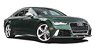 Audi RS7 Sportback Performance (2017) British Green (Diecast Car)