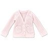 50 Cable Knit Cardigan (Pink) (Fashion Doll)