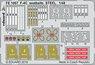 F-4C シートベルト (ステンレス製) (アカデミー用) (プラモデル)