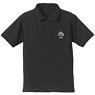 Sgt. Frog Embroidery Polo-Shirts Black S (Anime Toy)
