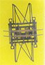 1/80 Pantograph Type PS24 (Gray) (1pc.) (Model Train)