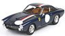 フェラーリ 250 GT ルッソ 1964 メタリックブルー/ストライプ (ミニカー)