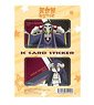 Isekai Quartetto IC Card Sticker Set 01 Ainz & Albedo (Anime Toy)