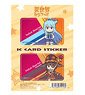 Isekai Quartetto IC Card Sticker Set 02 Aqua & Megumin (Anime Toy)