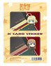 Isekai Quartetto IC Card Sticker Set 05 Tanya & Visha (Anime Toy)
