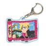 Scroll Acrylic Key Ring Boruto: Naruto Next Generations Boruto Uzumaki (Pink) (Anime Toy)