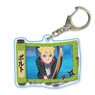 Scroll Acrylic Key Ring Boruto: Naruto Next Generations Boruto Uzumaki (Green) (Anime Toy)
