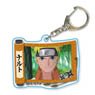 Scroll Acrylic Key Ring Naruto:Shippuden Naruto Uzumaki (Orange) (Anime Toy)