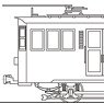 1/80(HO) Keifuku Electric Railroad Electric Locomotive Type TEKI20 Kit (Unassembled Kit) (Model Train)