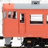 1/80(HO) J.N.R. KIHA47-0 w/Motor & KIHA47-1000 without Motor Set (Vermillion/Metroporitan Area Color) (Pre-colored Completed) (Model Train)