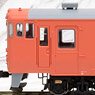 1/80(HO) J.N.R. KIHA48-0 w/Motor & KIHA48-1000 without Motor Set (Vermillion/Metroporitan Area Color) (Pre-colored Completed) (Model Train)