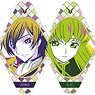 Code Geass Lelouch of the Rebellion Trading Color Palette Acrylic Key Ring Vol.2 (Set of 11) (Anime Toy)