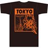 ドラゴンボールZ 日本限定ボトルTシャツ 東京/黒 M (キャラクターグッズ)