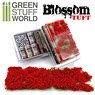 ジオラマ素材 満開の赤い花 6mm (素材)