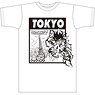 ドラゴンボールZ 日本限定ボトルTシャツ 東京/白 L (キャラクターグッズ)