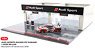 Diorama - Racing Pit Garage Audi Sport +Audi R8 LMS Blancpain GT Series Asia 2018 (Diecast Car)