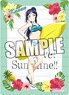 Love Live! Sunshine!! B5 Clear Sheet [Kanan Matsuura] Summer Ver. (Anime Toy)