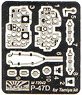 Photo-Etched Parts for P-47D Thunderbolt (for Tamiya) (Plastic model)