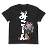 Fate/Extella Link Tamamo`s Mikon! T-Shirts Black L (Anime Toy)