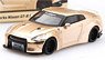 LB Works Nissan GT-R R35 Type I Rear Wing Ver.2 Satin Gold USA Limited Edition (Diecast Car)