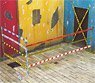 Diorama Material Double Sided Warning and Caution Tape A - English (Plastic model)