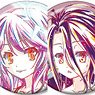 No Game No Life: Zero Trading Ani-Art Can Badge (Set of 6) (Anime Toy)