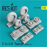 F-14 (A/B) `Tomcat` Resin Wheels (Plastic model)