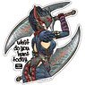 Capcom x B-Side Label Sticker Monster Hunter Nargacuga Armor (Female) (Anime Toy)