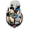 Capcom x B-Side Label Sticker Resident Evil Chris & Jill (Anime Toy)