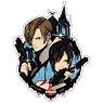 Capcom x B-Side Label Sticker Resident Evil Leon & Ada (Anime Toy)