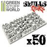 50x Resin ORK Skulls (Plastic model)