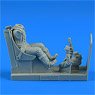 US Navy WWII Pilot with EI. Seat for F4U Corsair (for Trumpeter) (Plastic model)
