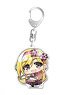 Minicchu The Idolm@ster Cinderella Girls Acrylic Key Ring Rina Fujimoto Lovely Heart (Anime Toy)